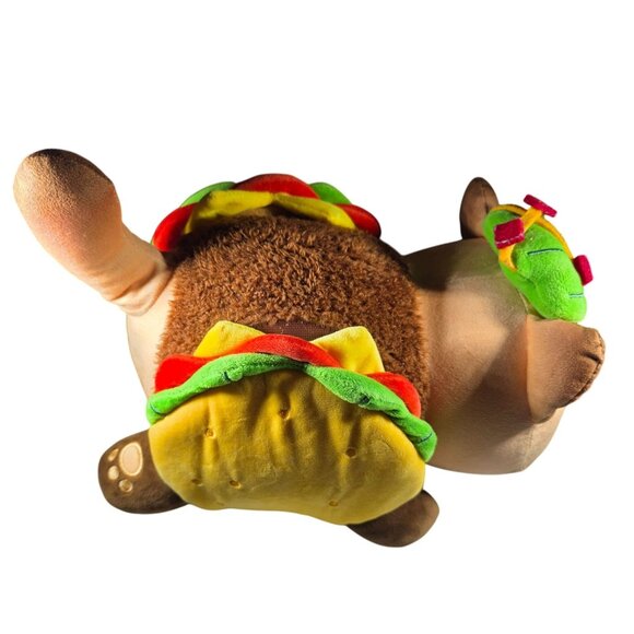 Catface Plush Taco Cat Stuffed Animal By Warren James toy hamburger whimsical - Picture 2 of 8